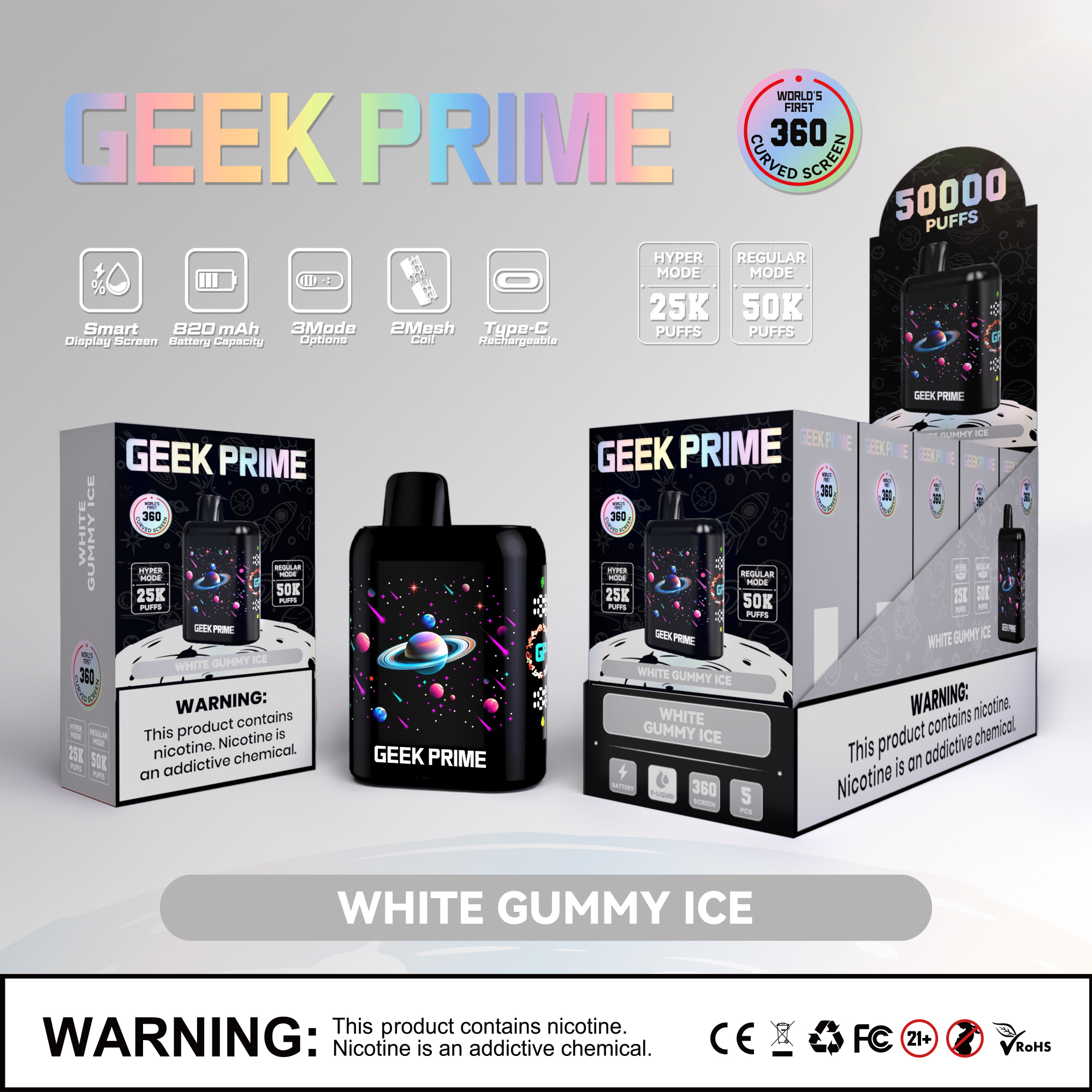 White Gummy Ice
